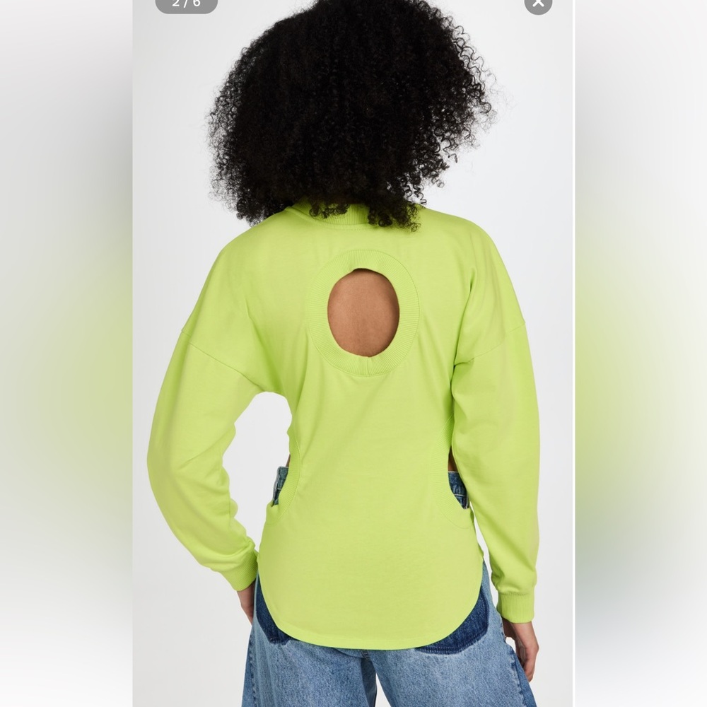 Brat Girl Summer Awake mode cutout sweatshirt - Picture 5 of 13